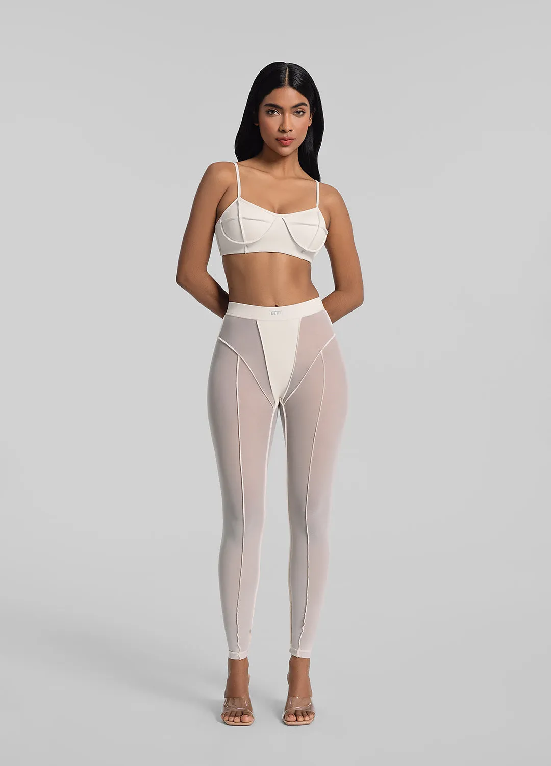Semi-Sheer High-Rise Leggings sold by BetterMe product image thumbnail 5