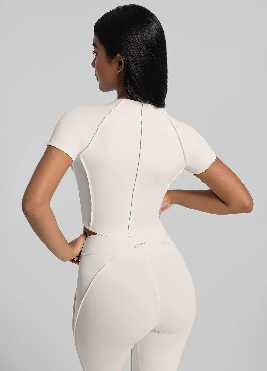 Contour Stitch Crop Top sold by BetterMe product image thumbnail 3