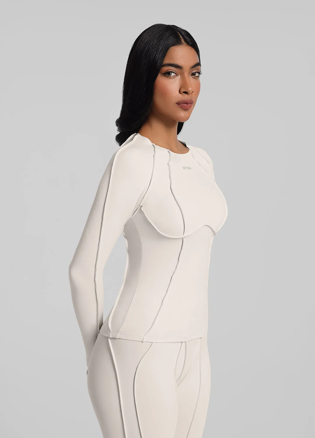 Contour Stitch Long Sleeve Top sold by BetterMe product image thumbnail 2