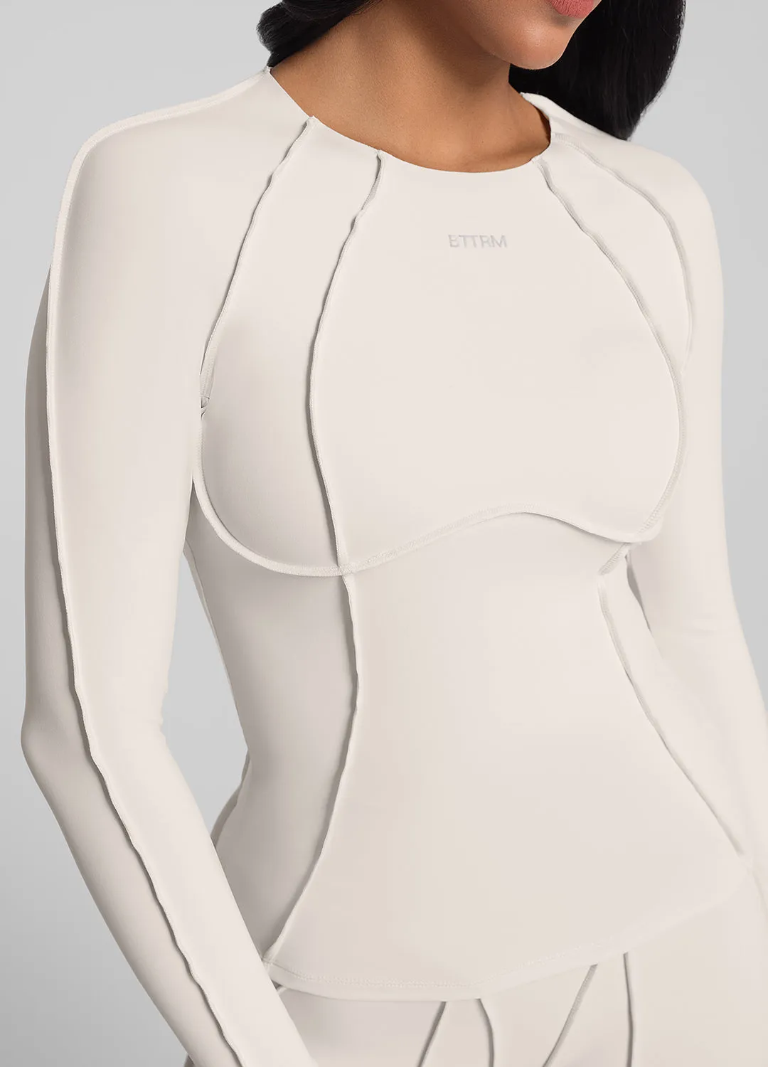 Contour Stitch Long Sleeve Top sold by BetterMe product image thumbnail 4