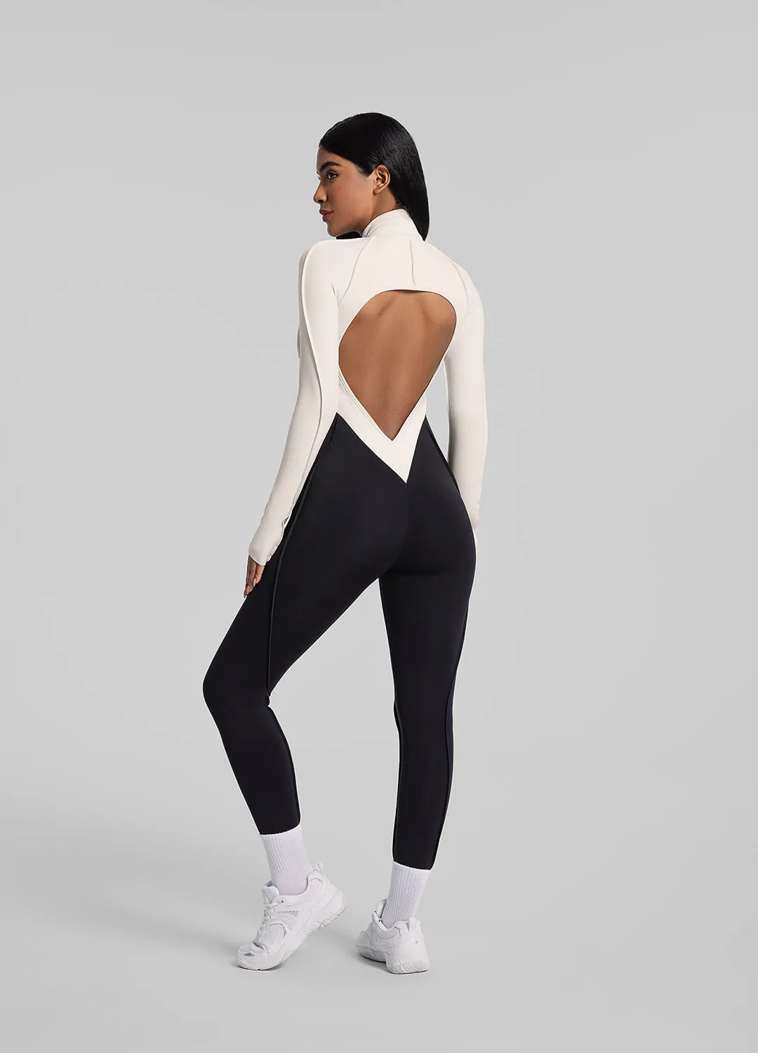 Two-Tone Full-Length Catsuit sold by BetterMe product image thumbnail 2