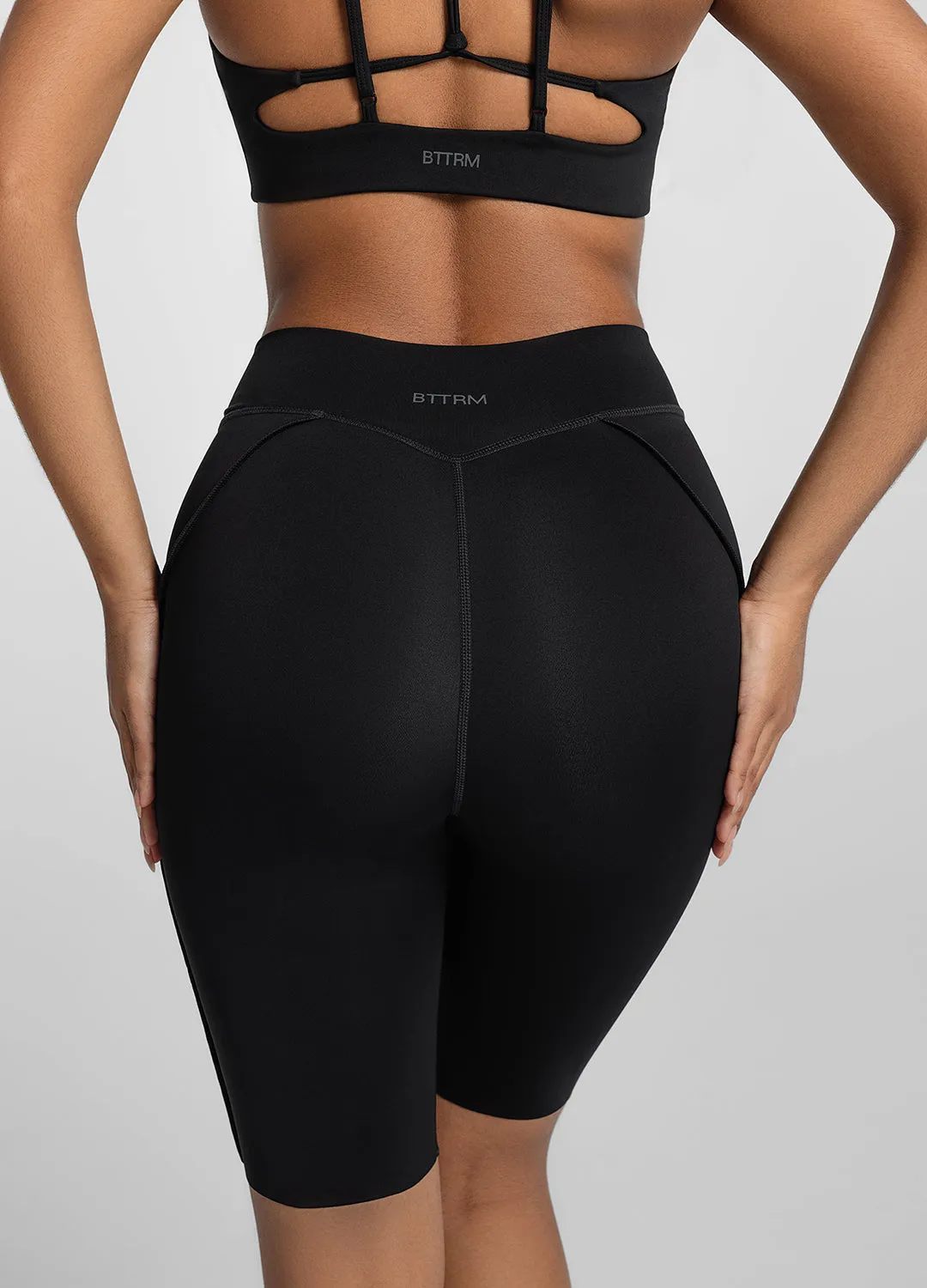 Contour Stitch Bike Shorts sold by BetterMe product image thumbnail 4