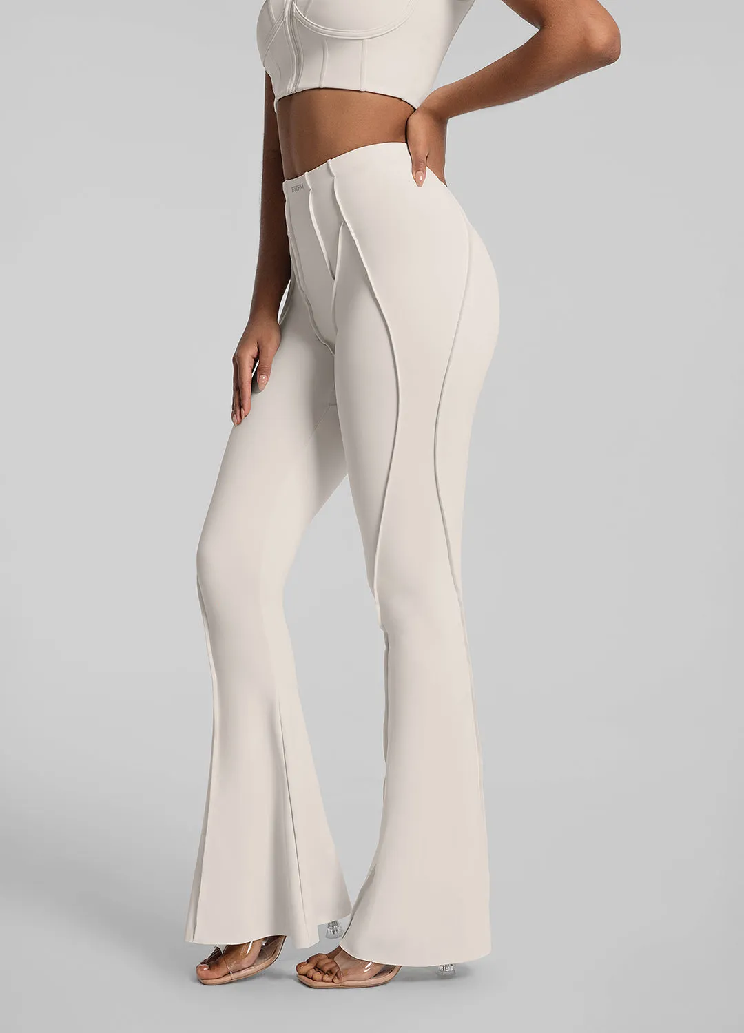 Longline Flare Leggings sold by BetterMe product image thumbnail 2