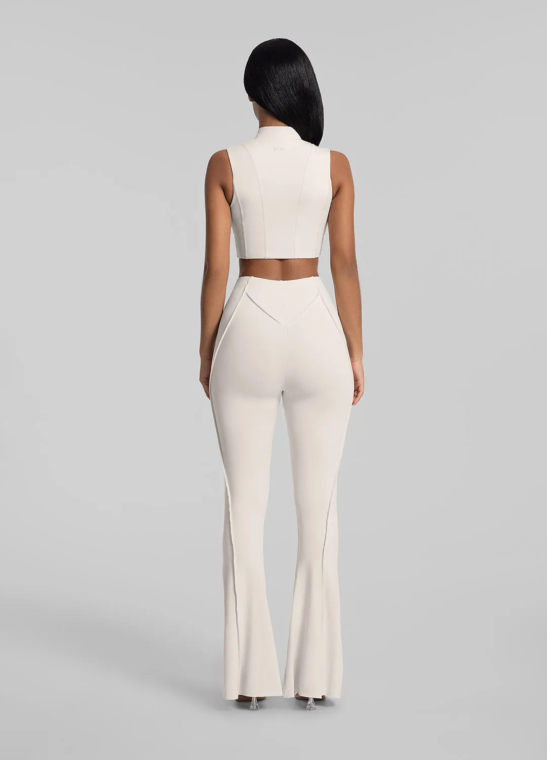 Longline Flare Leggings sold by BetterMe product image thumbnail 3