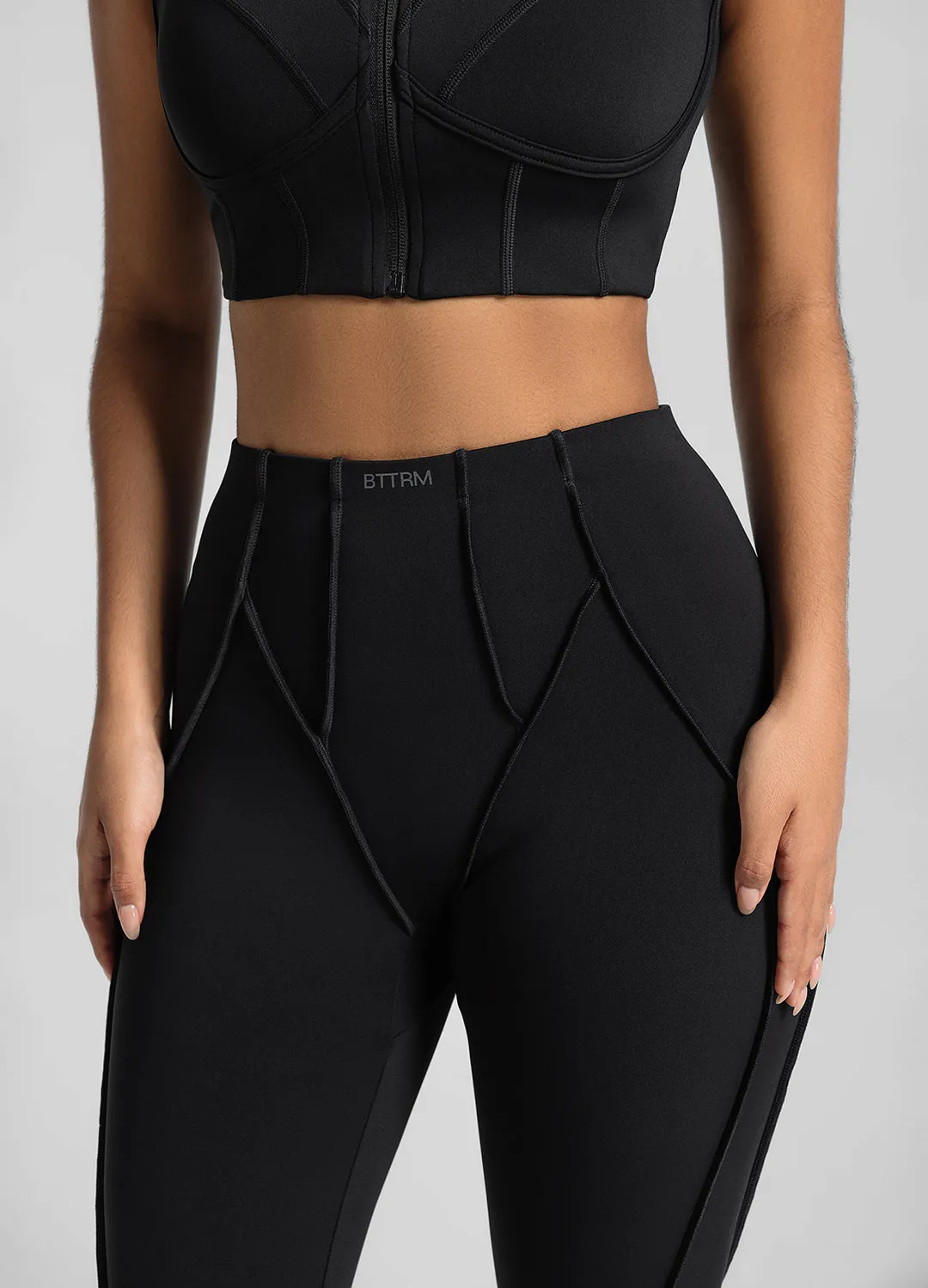 Longline Flare Leggings sold by BetterMe product image thumbnail 4