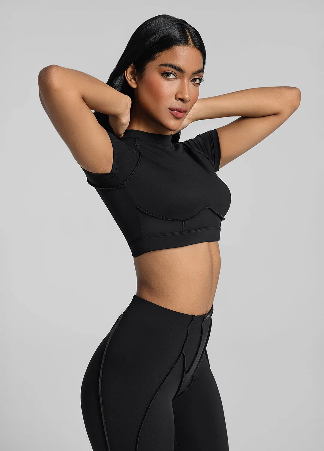 Open-Back Crop Top sold by BetterMe product image thumbnail 2