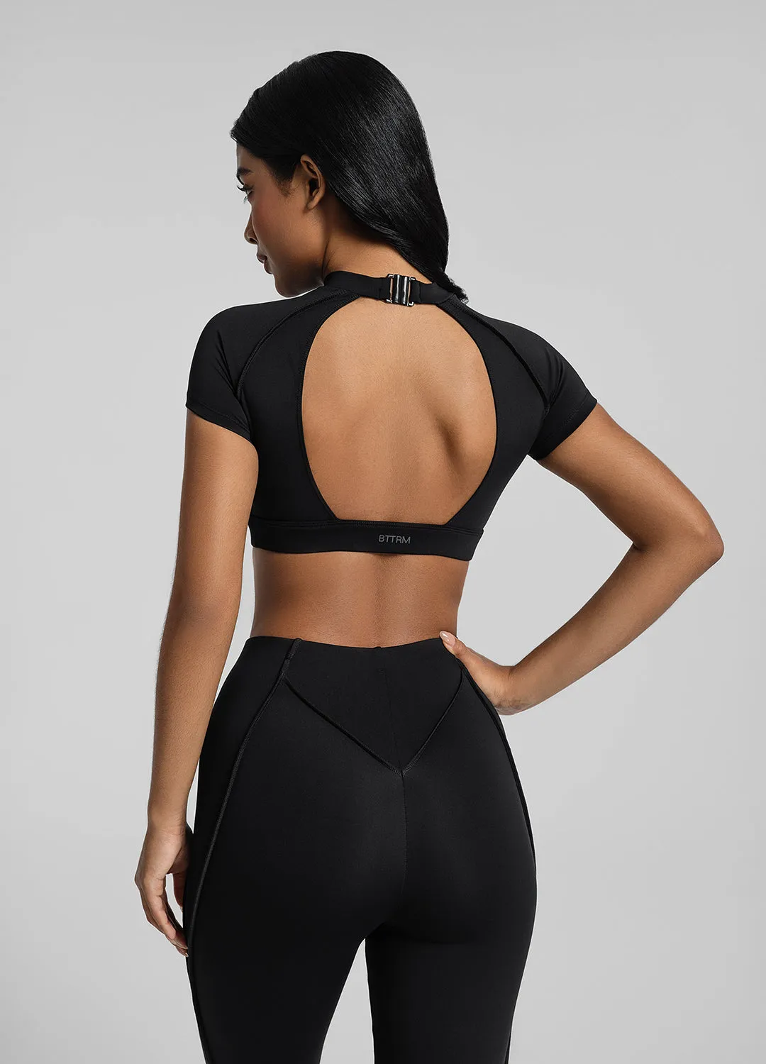 Open-Back Crop Top sold by BetterMe product image thumbnail 3