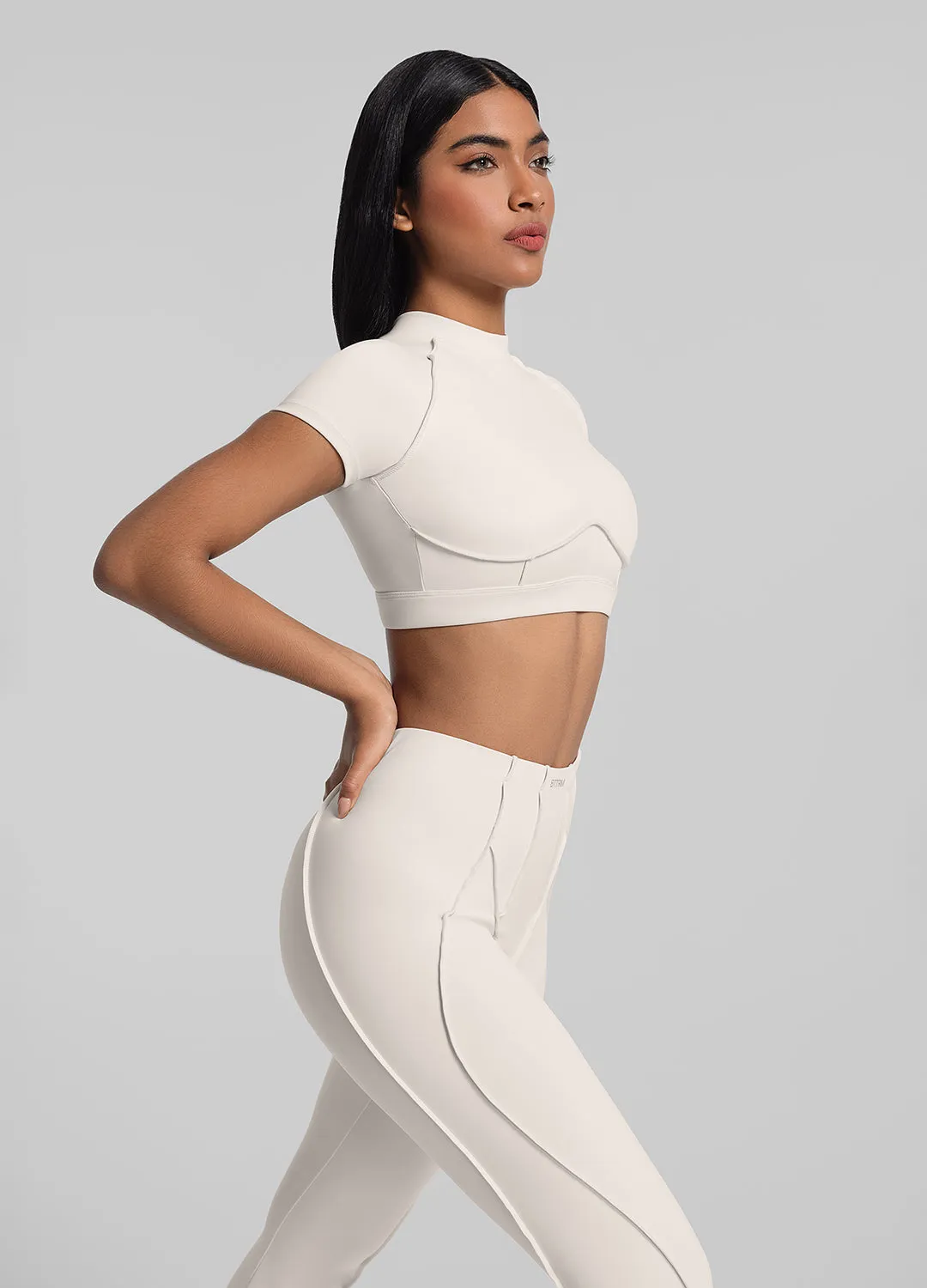 Open-Back Crop Top sold by BetterMe product image thumbnail 2