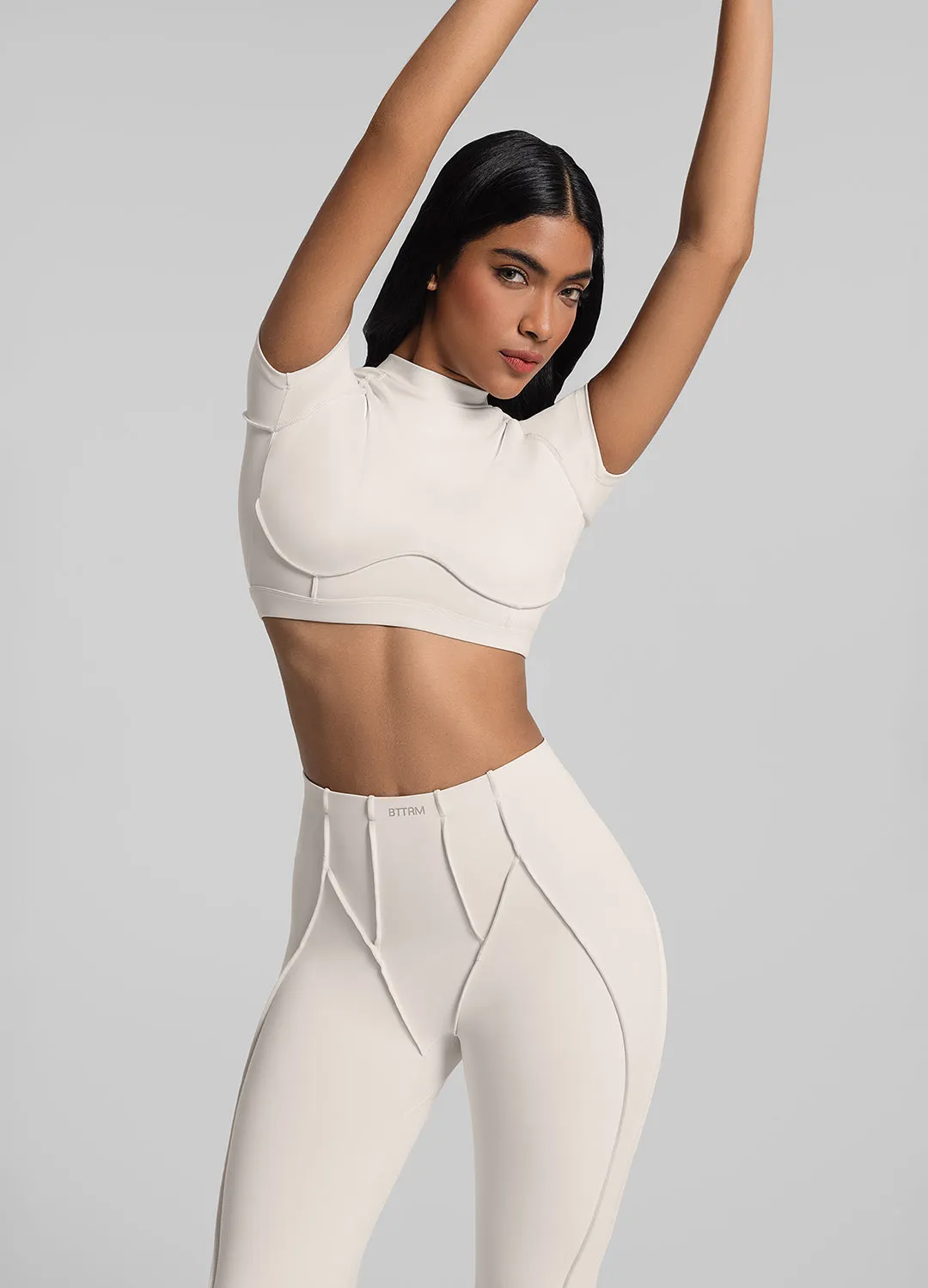 Open-Back Crop Top sold by BetterMe product image thumbnail 4