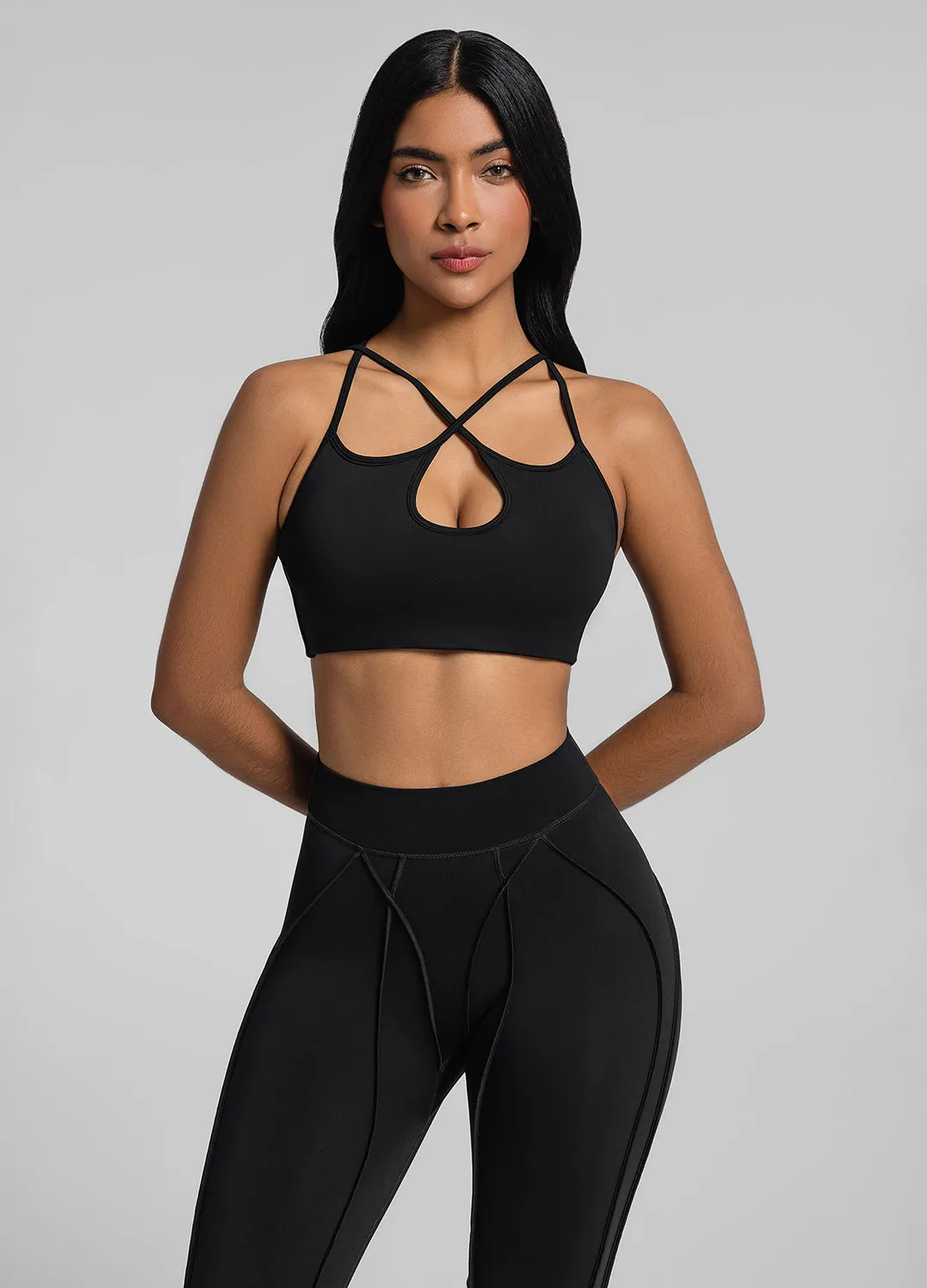 Crossover Cut-Out Top sold by BetterMe