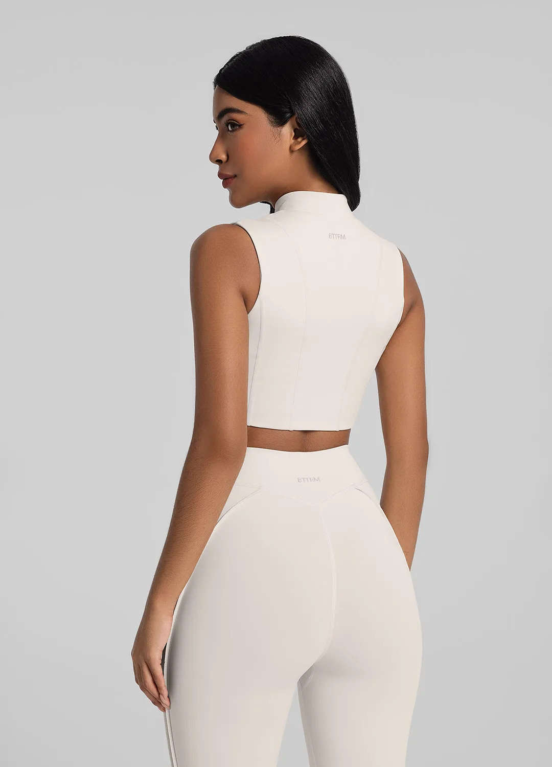 High-Neck Zip-Up Top sold by BetterMe product image thumbnail 3