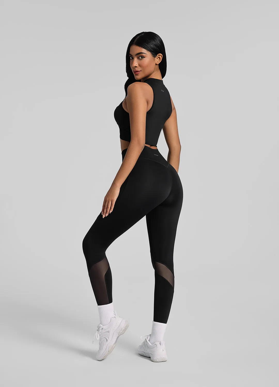 High-Neck Crop Top sold by BetterMe product image thumbnail 2