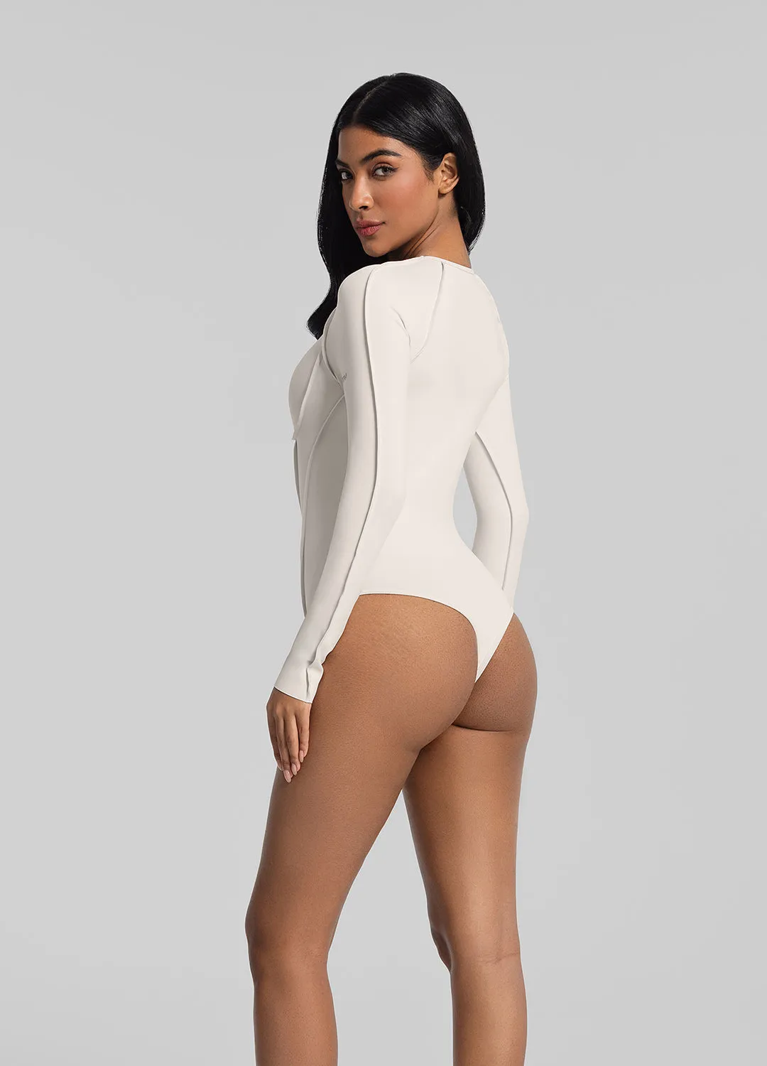 V-Panel Mesh Bodysuit sold by BetterMe product image thumbnail 2