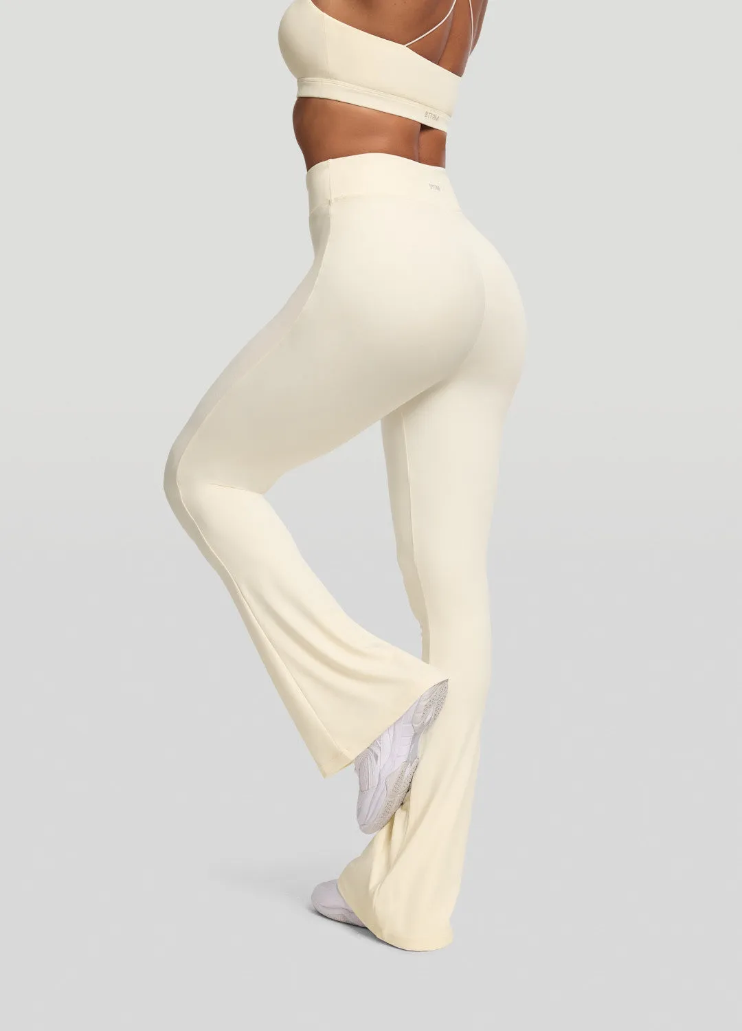 High-Waisted Flared Leggings sold by BetterMe product image thumbnail 3