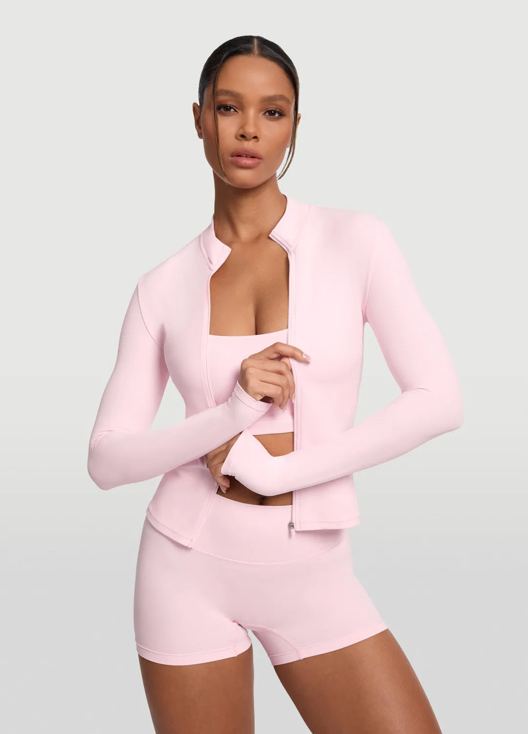 Sleek Zip-Up Long Sleeve Jacket sold by BetterMe product image thumbnail 5