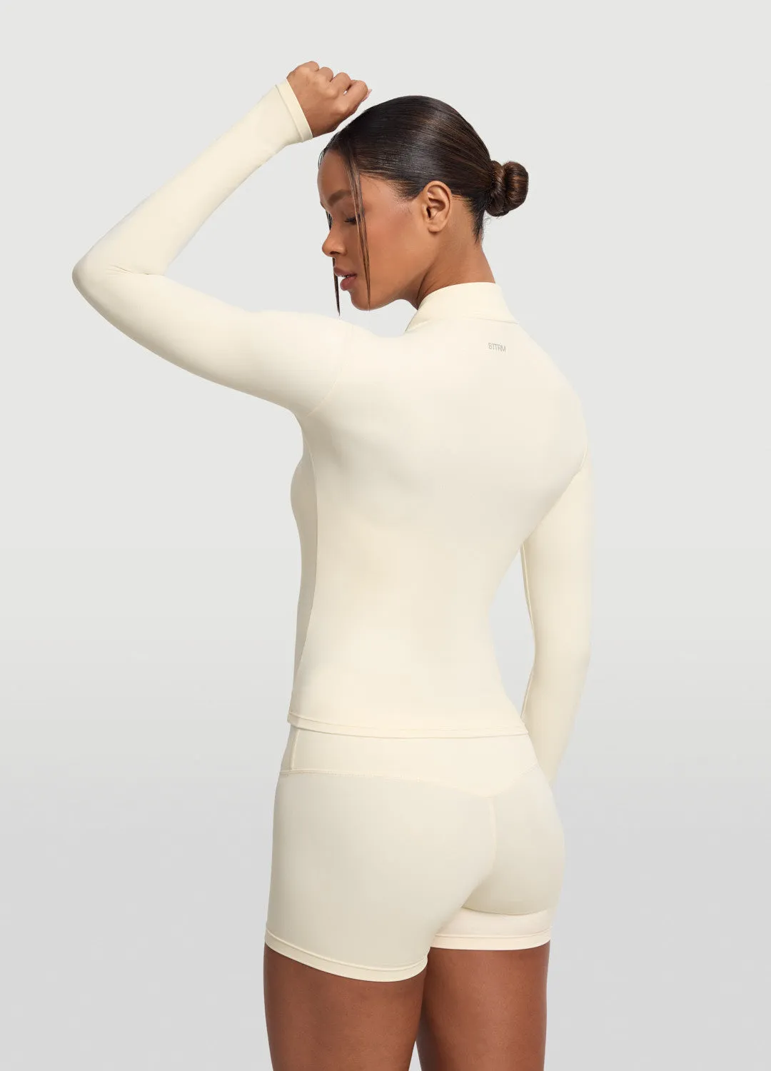 Sleek Zip-Up Long Sleeve Jacket sold by BetterMe product image thumbnail 2