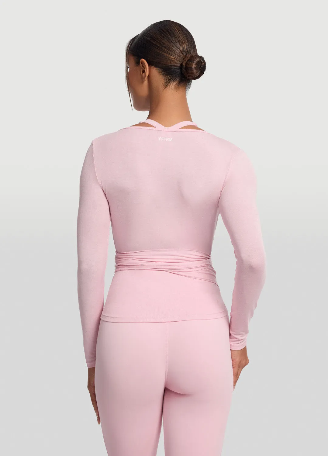 Seamless Pilates Wrap Top sold by BetterMe product image thumbnail 3