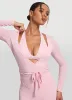 Seamless Pilates Wrap Top sold by BetterMe