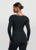 Seamless Pilates Wrap Top sold by BetterMe