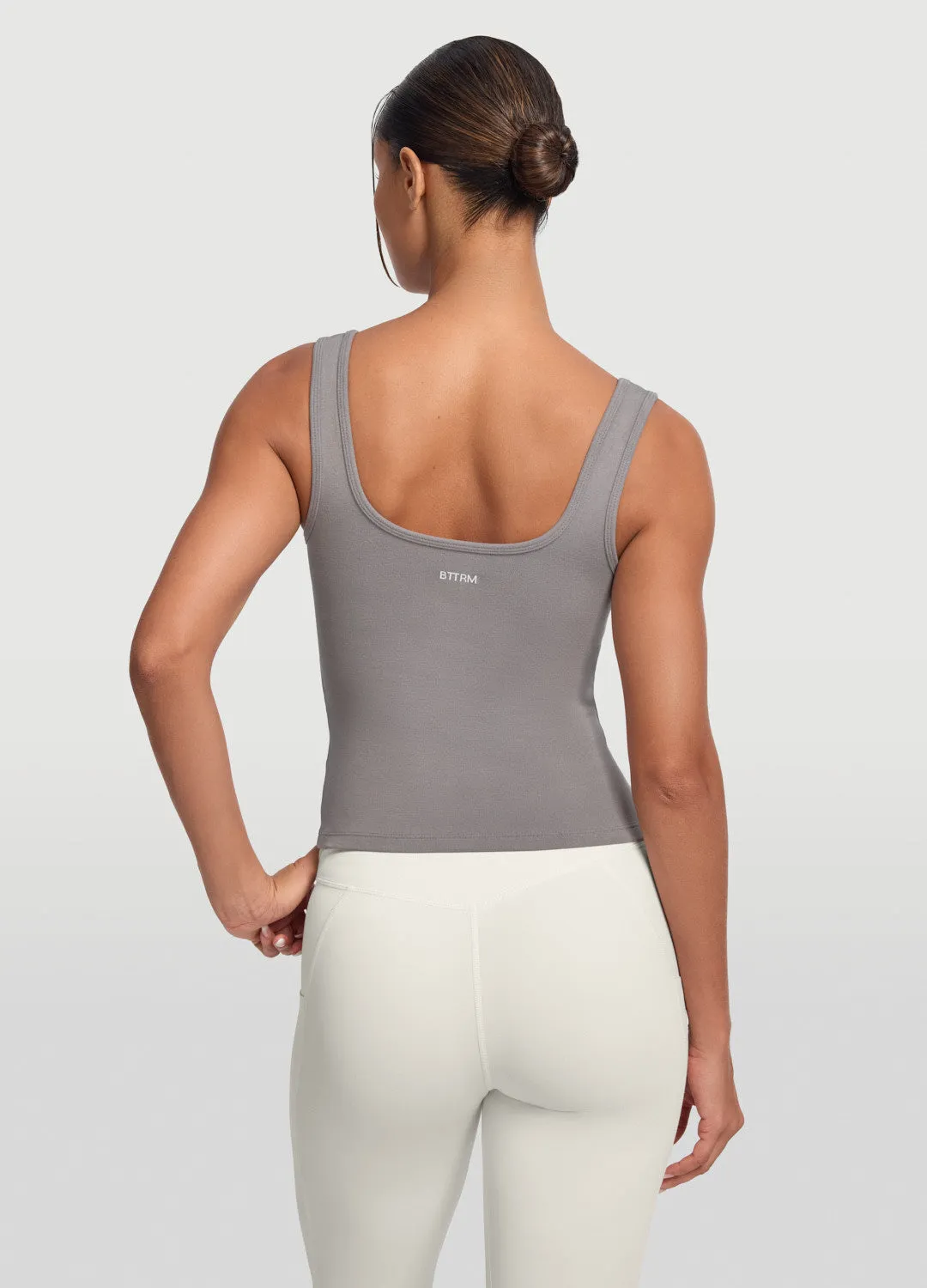 Button Front Tank Top sold by BetterMe product image thumbnail 3