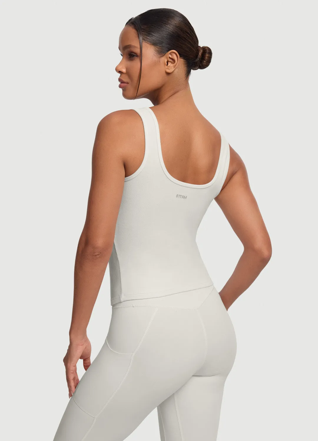 Button Front Tank Top sold by BetterMe product image thumbnail 3