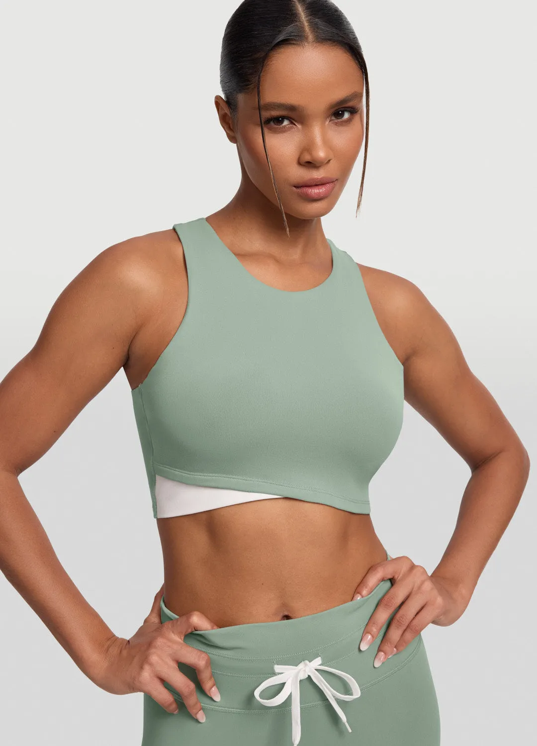 Two-Tone Crop Top sold by BetterMe product image thumbnail 4