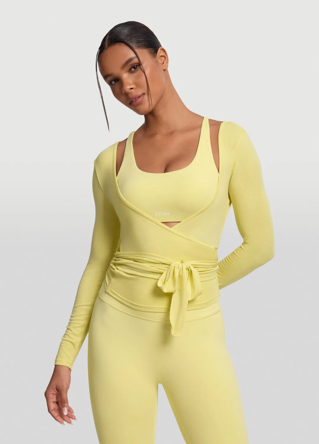 Seamless Pilates Wrap Top sold by BetterMe product image thumbnail 5