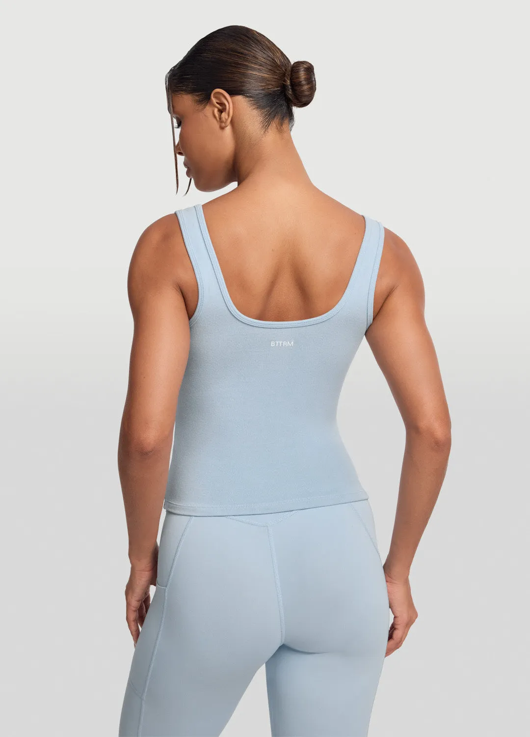 Button Front Tank Top sold by BetterMe product image thumbnail 3