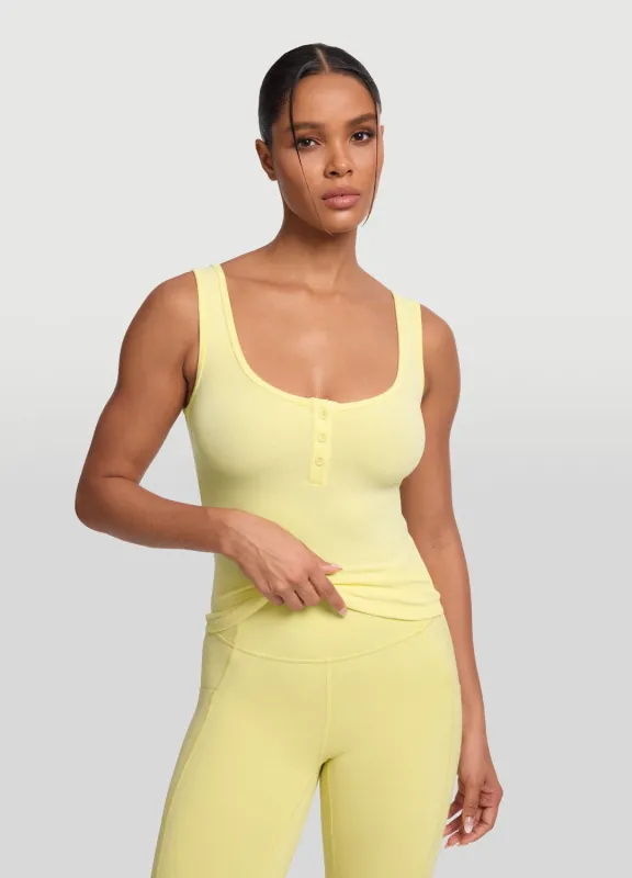 Button Front Tank Top sold by BetterMe