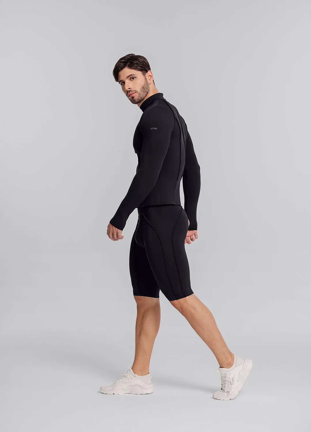 Contour Stitch Bike Shorts sold by BetterMe product image thumbnail 3