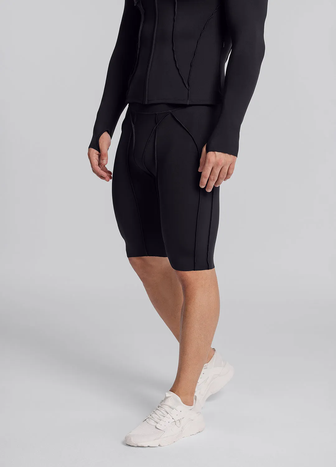 Contour Stitch Bike Shorts sold by BetterMe product image thumbnail 2