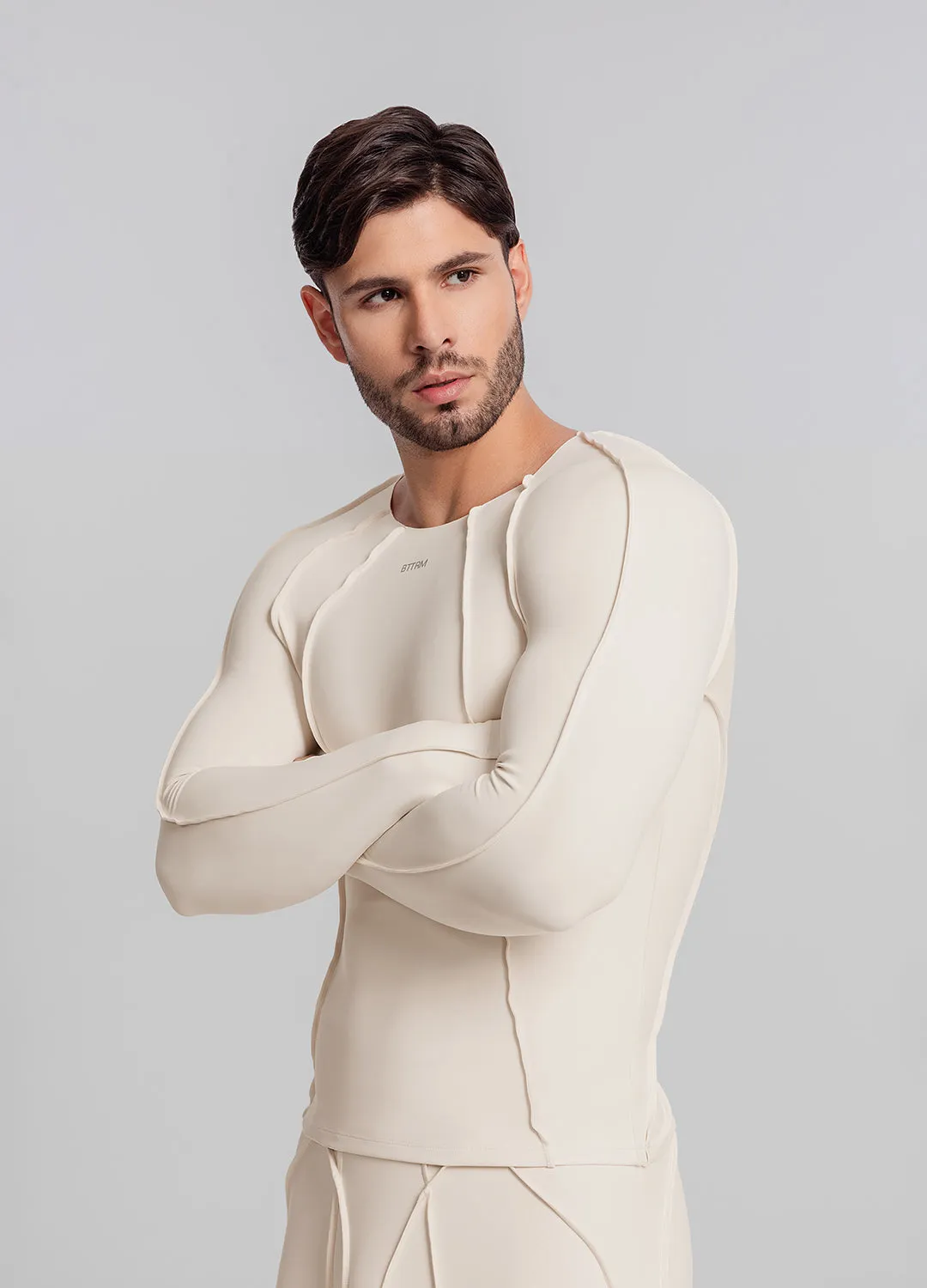 Contour Stitch Long Sleeve Top sold by BetterMe product image thumbnail 4