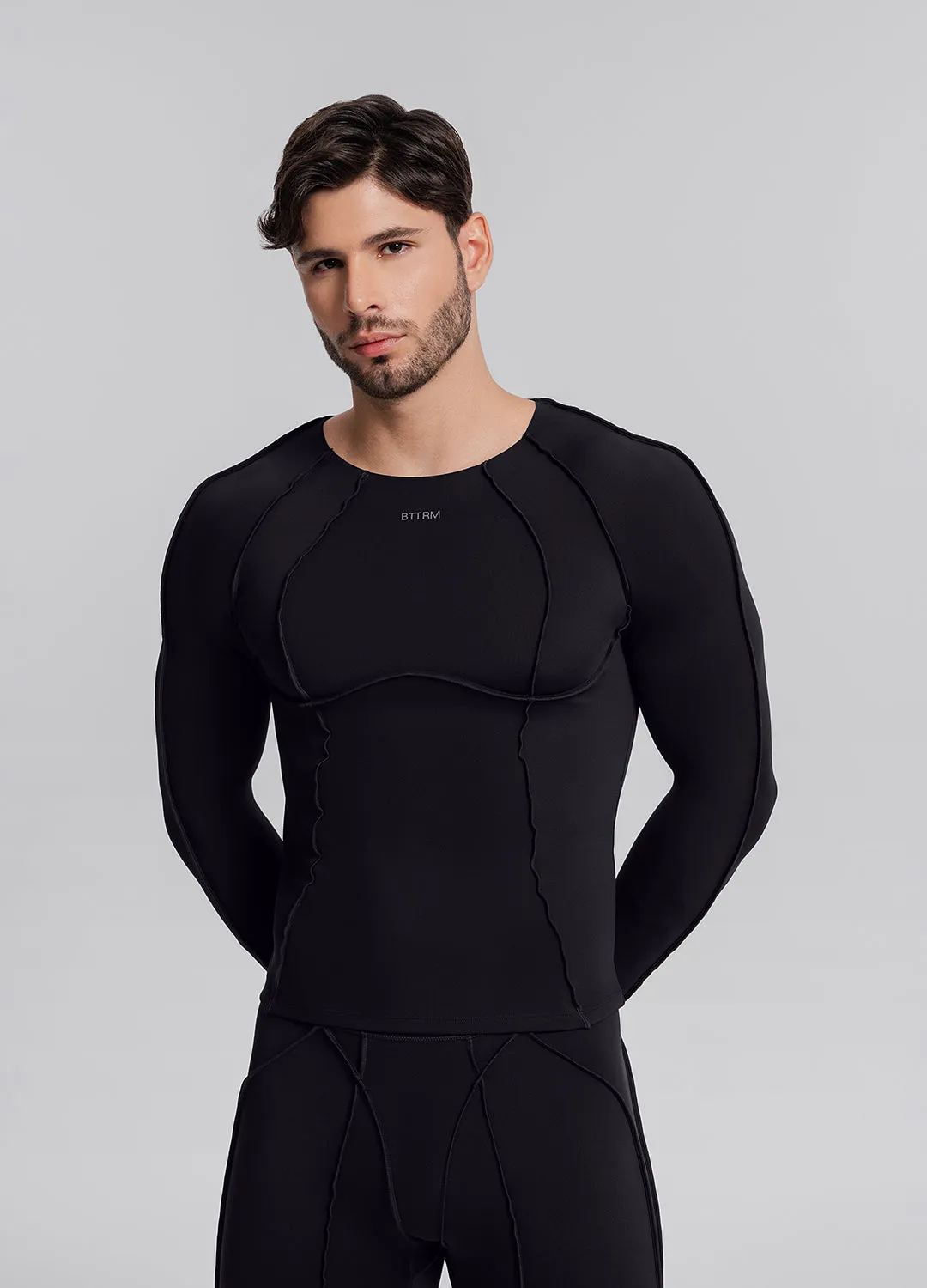 Contour Stitch Long Sleeve Top sold by BetterMe