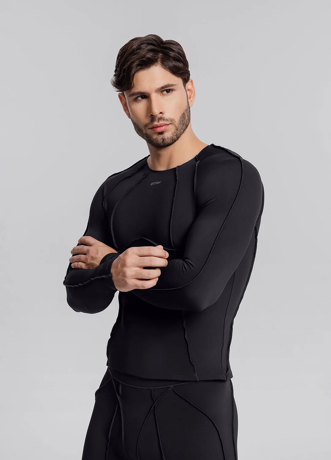 Contour Stitch Long Sleeve Top sold by BetterMe product image thumbnail 5