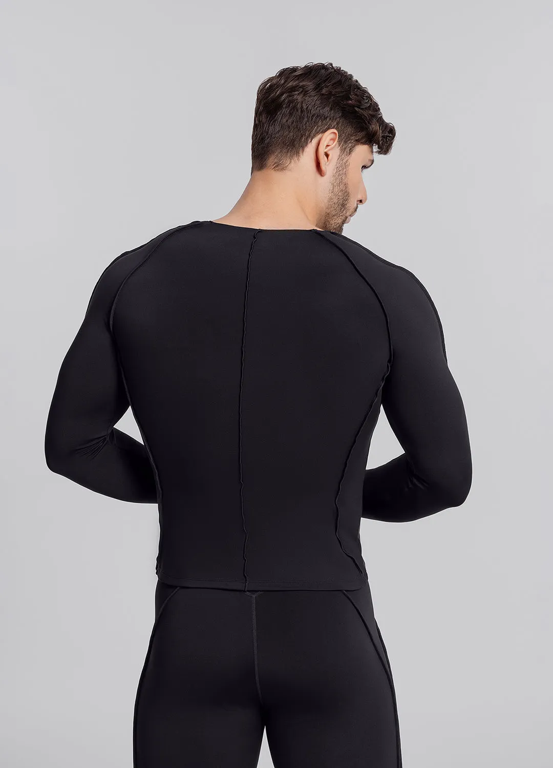 Contour Stitch Long Sleeve Top sold by BetterMe product image thumbnail 3