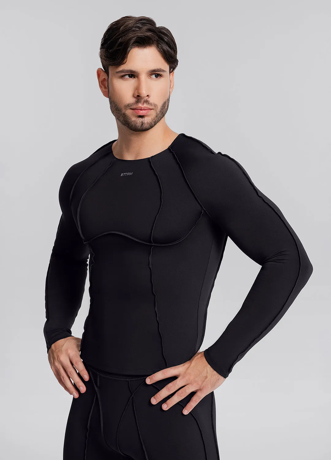 Contour Stitch Long Sleeve Top sold by BetterMe product image thumbnail 2