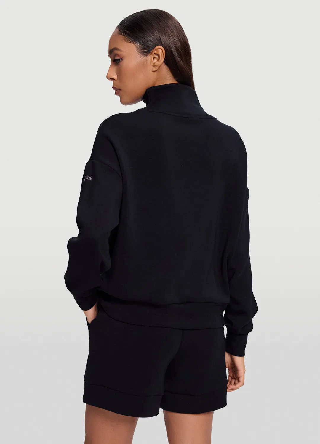Half-Zip Long Sleeve Sweatshirt sold by BetterMe product image thumbnail 3