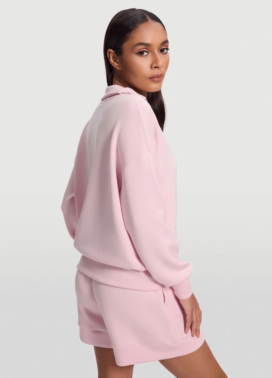 Half-Zip Long Sleeve Sweatshirt sold by BetterMe product image thumbnail 2