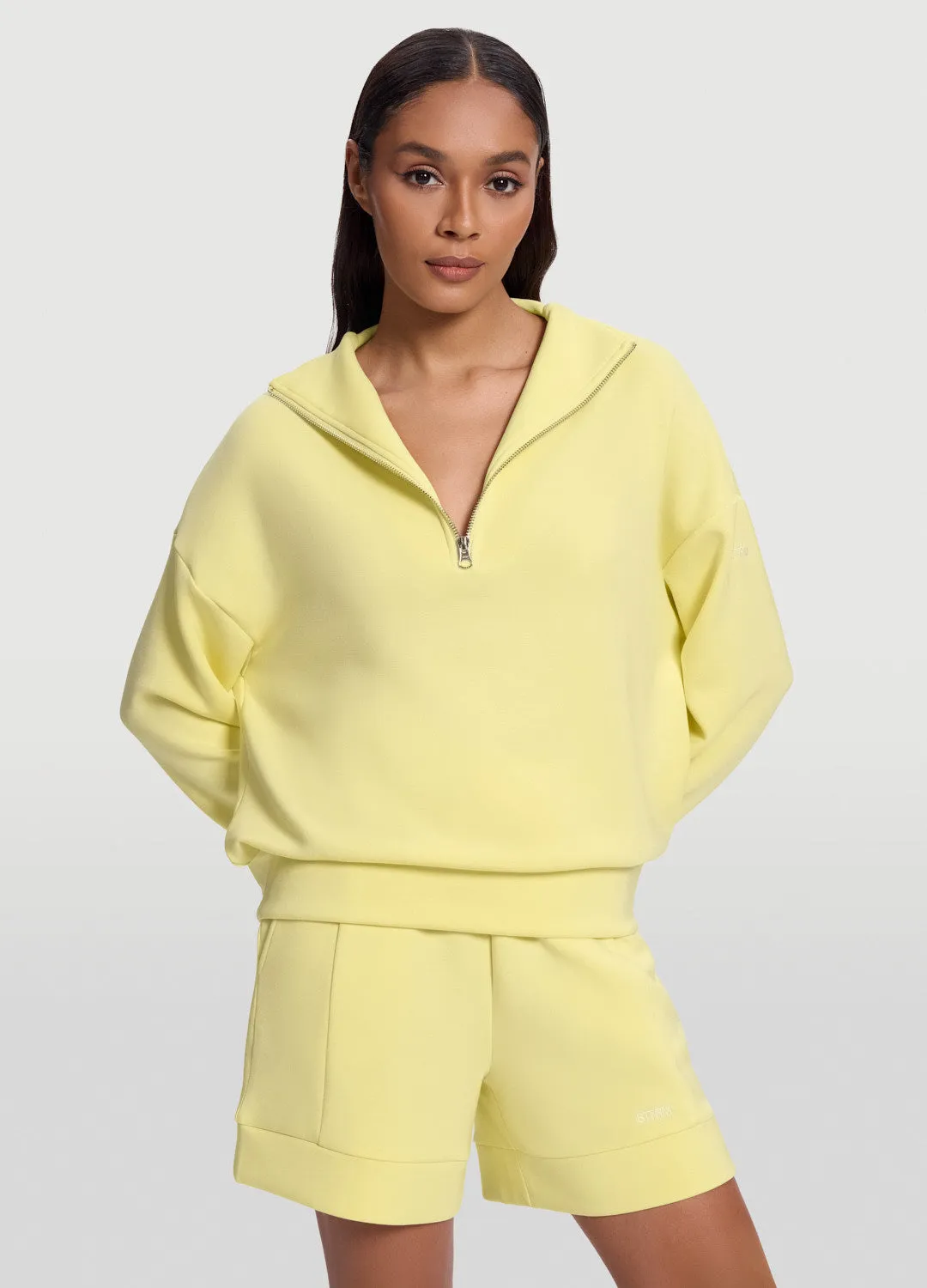 Half-Zip Long Sleeve Sweatshirt sold by BetterMe