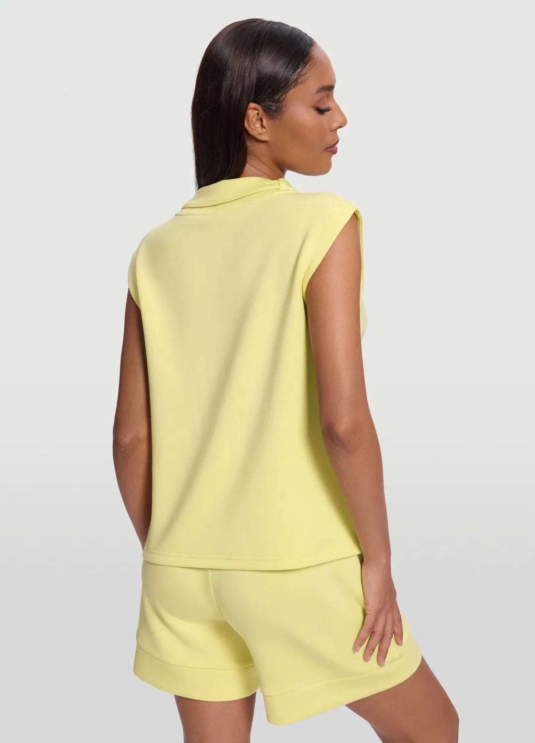 Sleeveless Half-Zip Sweatshirt sold by BetterMe product image thumbnail 2