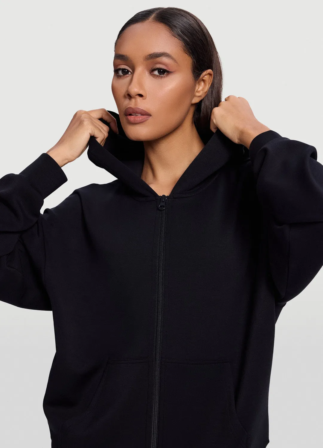 Oversized Zip-Up Hoodie sold by BetterMe product image thumbnail 4