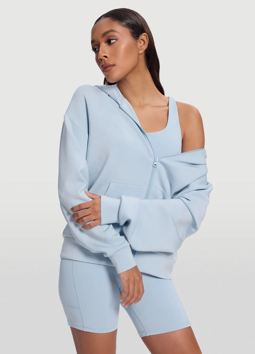 Oversized Zip-Up Hoodie sold by BetterMe product image thumbnail 5