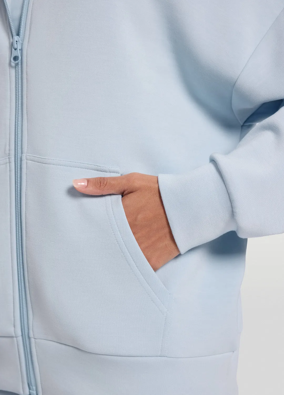 Oversized Zip-Up Hoodie sold by BetterMe product image thumbnail 4