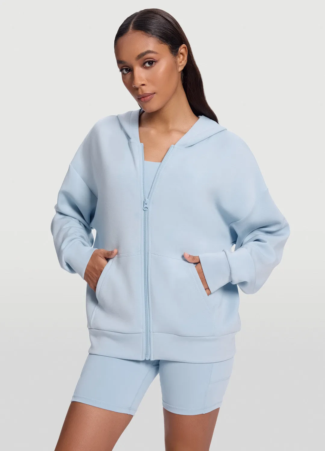 Oversized Zip-Up Hoodie sold by BetterMe