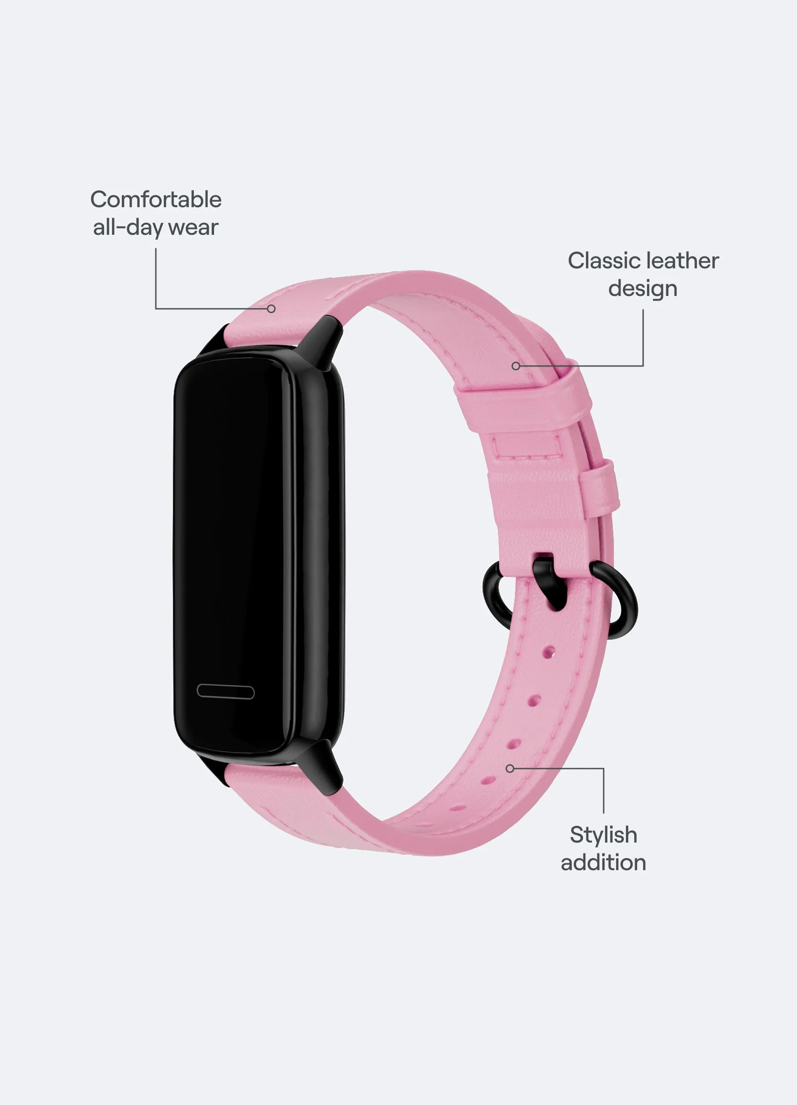 BetterMe Fitness Tracker Leather Strap sold by BetterMe product image thumbnail 2