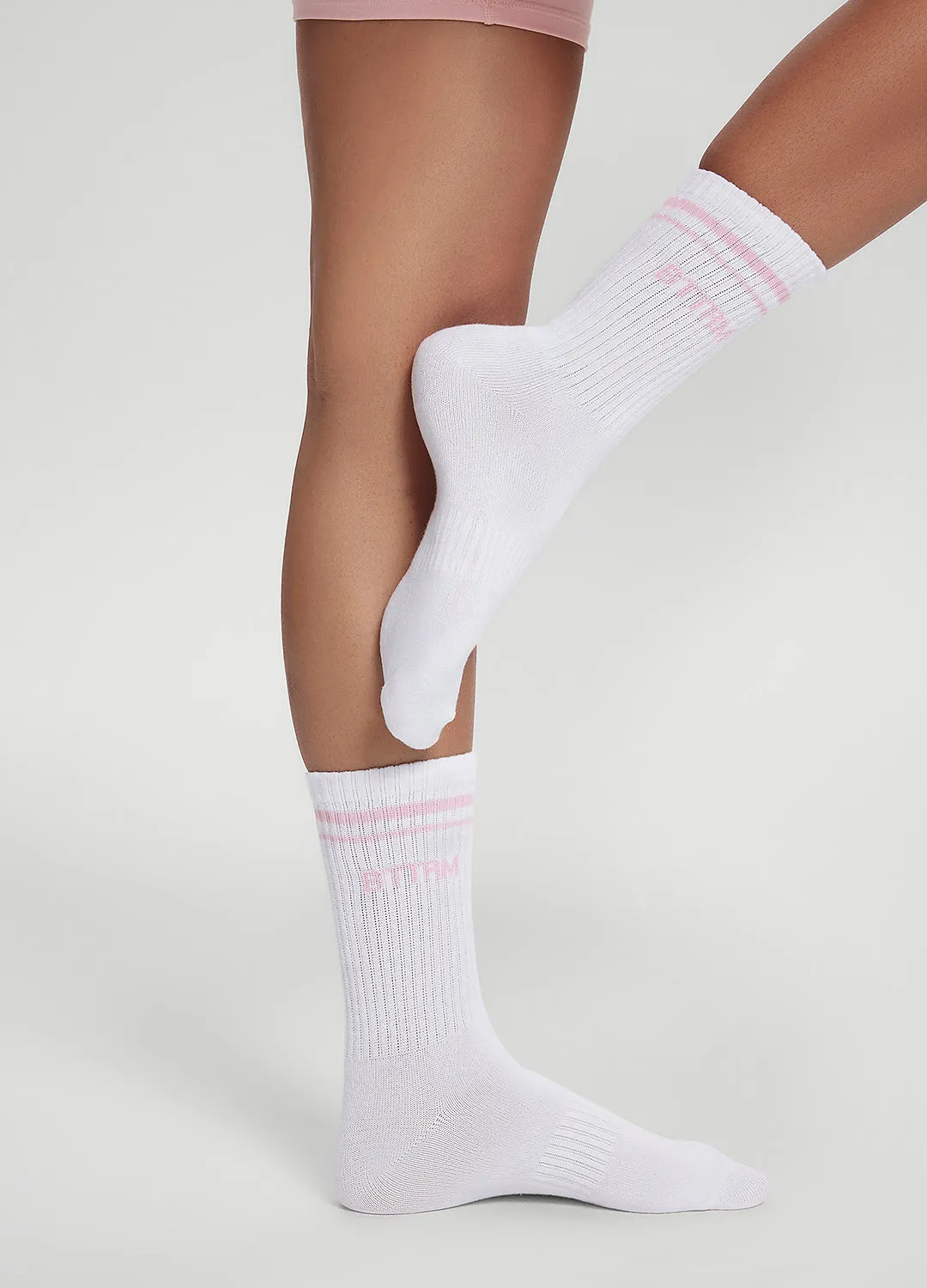 Unisex Half-Crew Socks sold by BetterMe product image thumbnail 4
