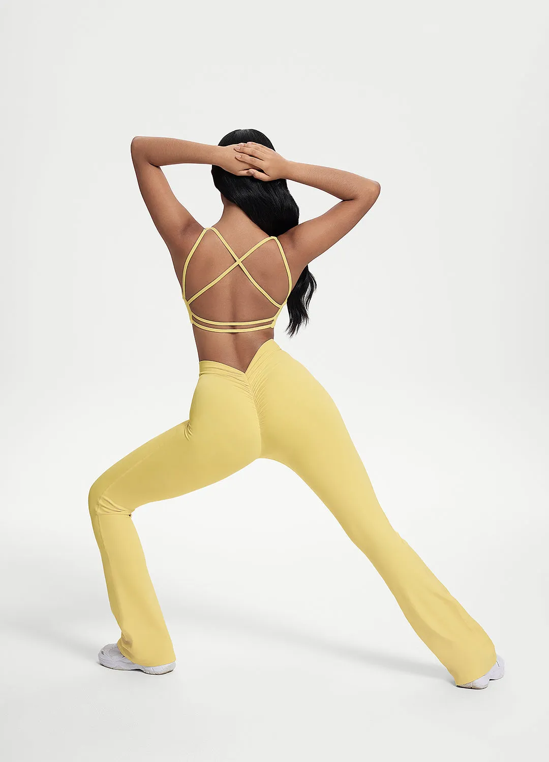 Scrunch Back Flared Leggings sold by BetterMe product image thumbnail 5