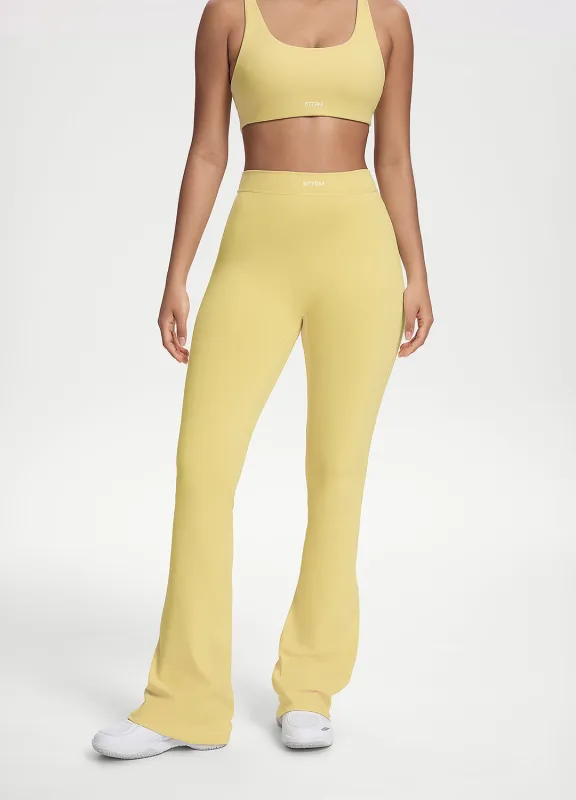 Scrunch Back Flared Leggings sold by BetterMe