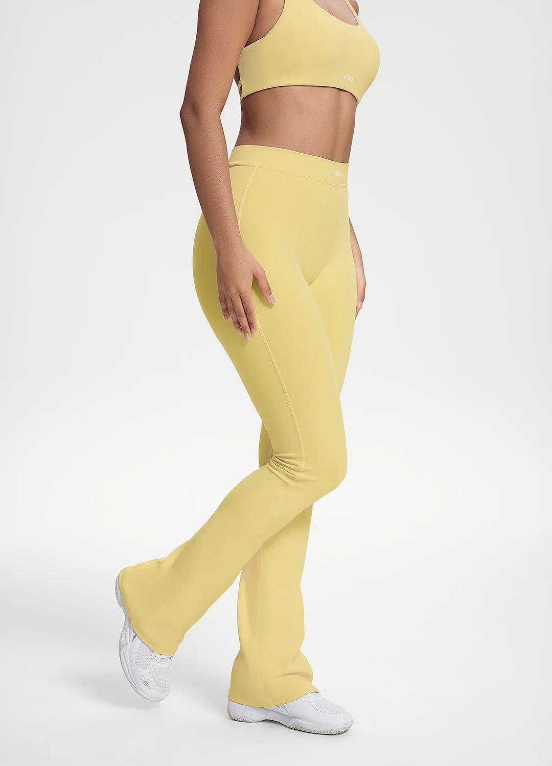 Scrunch Back Flared Leggings sold by BetterMe product image thumbnail 2