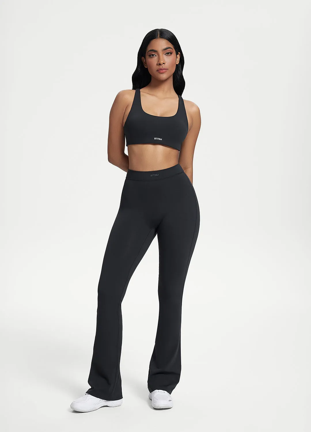 Scrunch Back Flared Leggings sold by BetterMe product image thumbnail 5